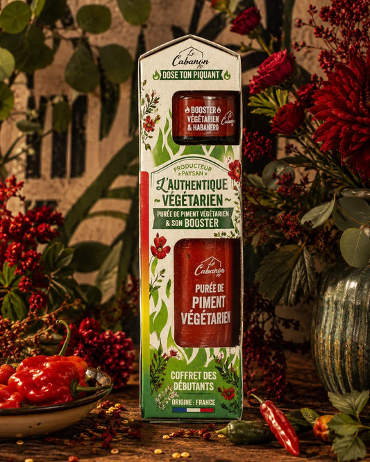 Coffret des Debutants - Vegetarien et booster habanero